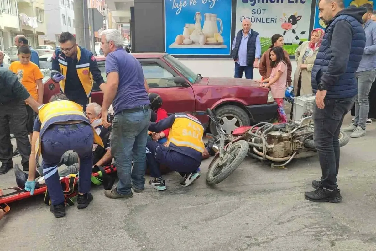 Dede torun ölümden döndü