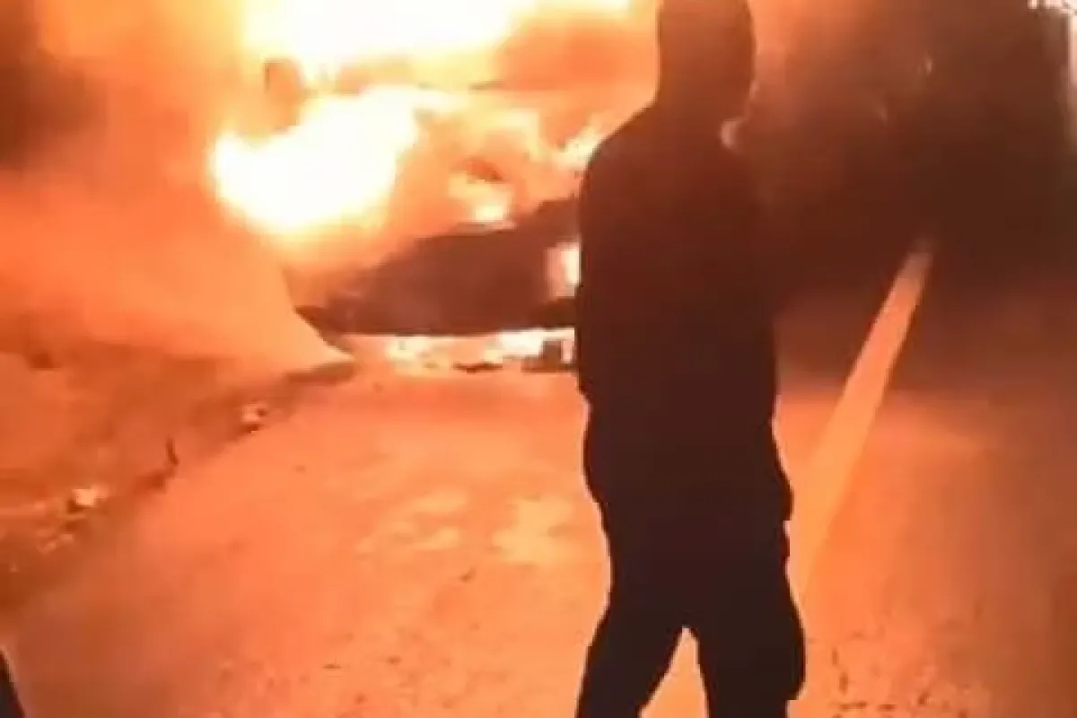 Bursada seyir halindeki kamyonet alev topuna döndü