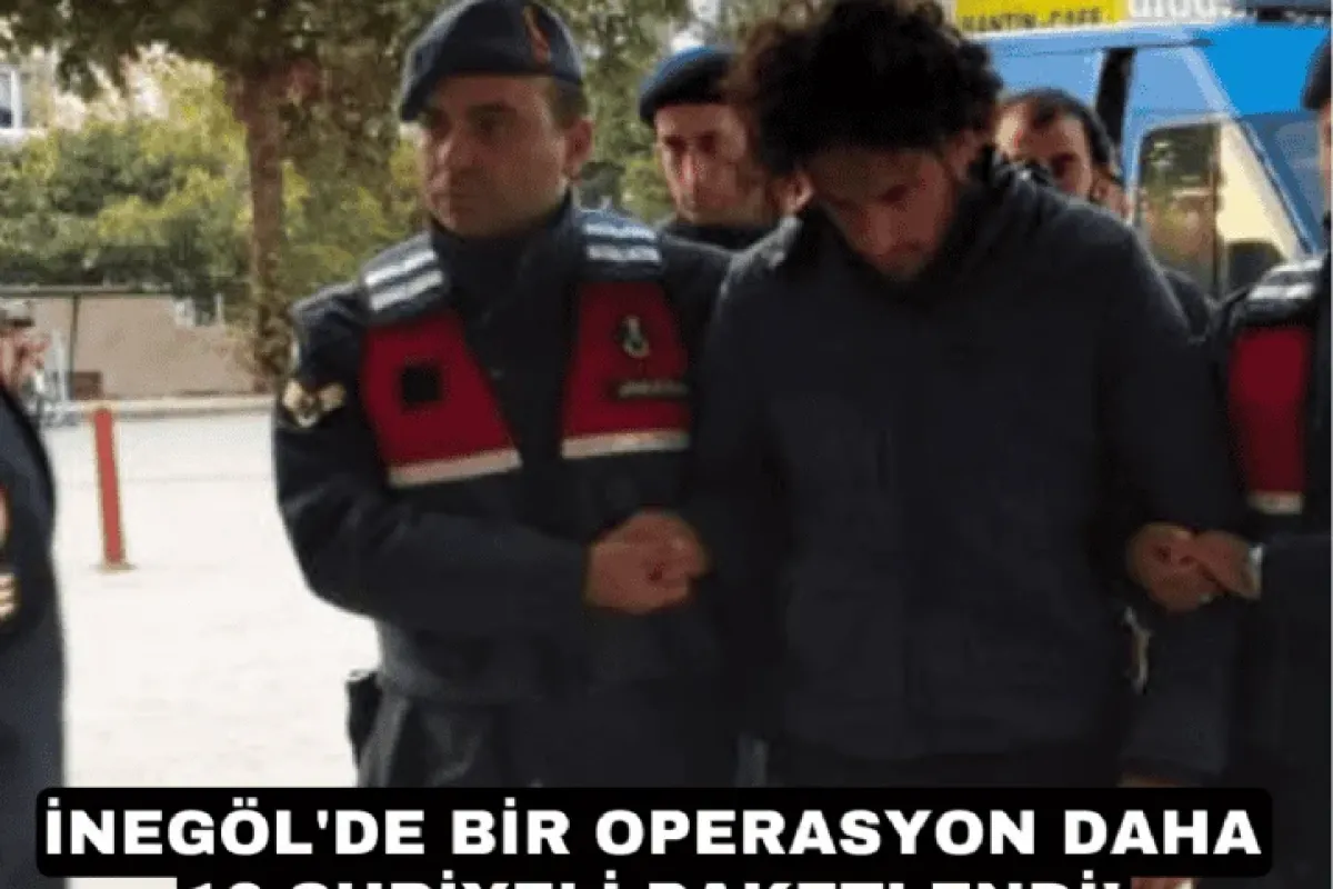 İnegölde 10 Suriyeli daha paketlendi