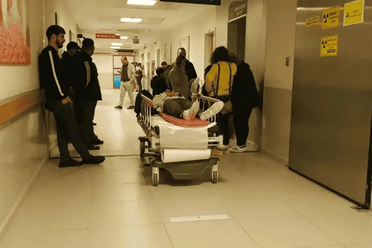 Çarptığı adamın başından bir an olsun ayrılmadı
