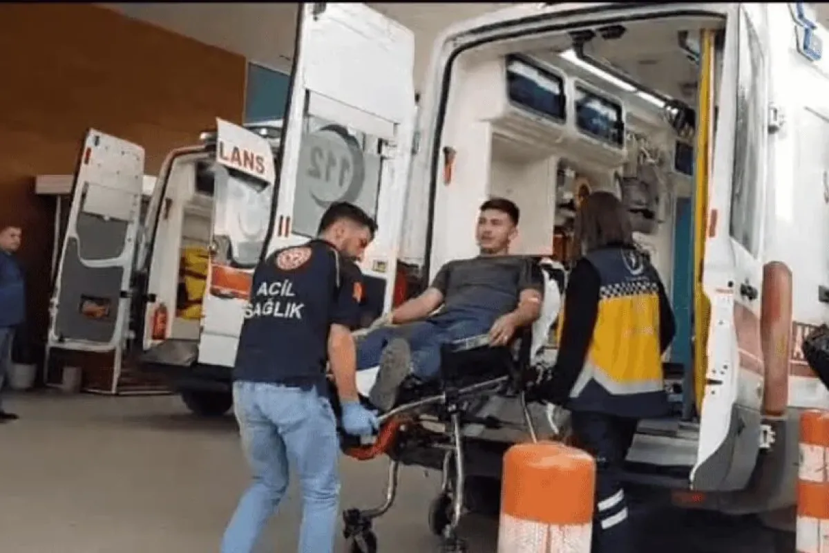 İnegöl'de dolaştığı sırada hastanelik oldu!