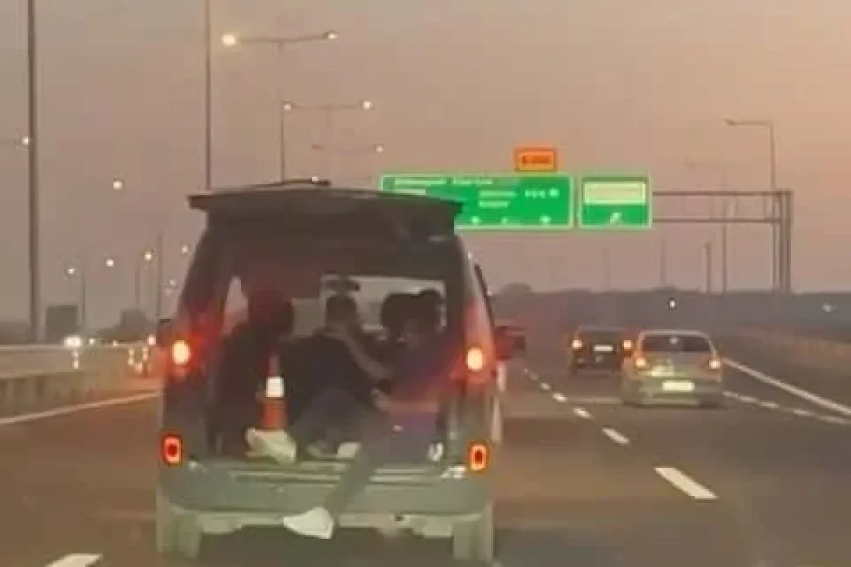 Otobanda ölüme davetiye çıkardı