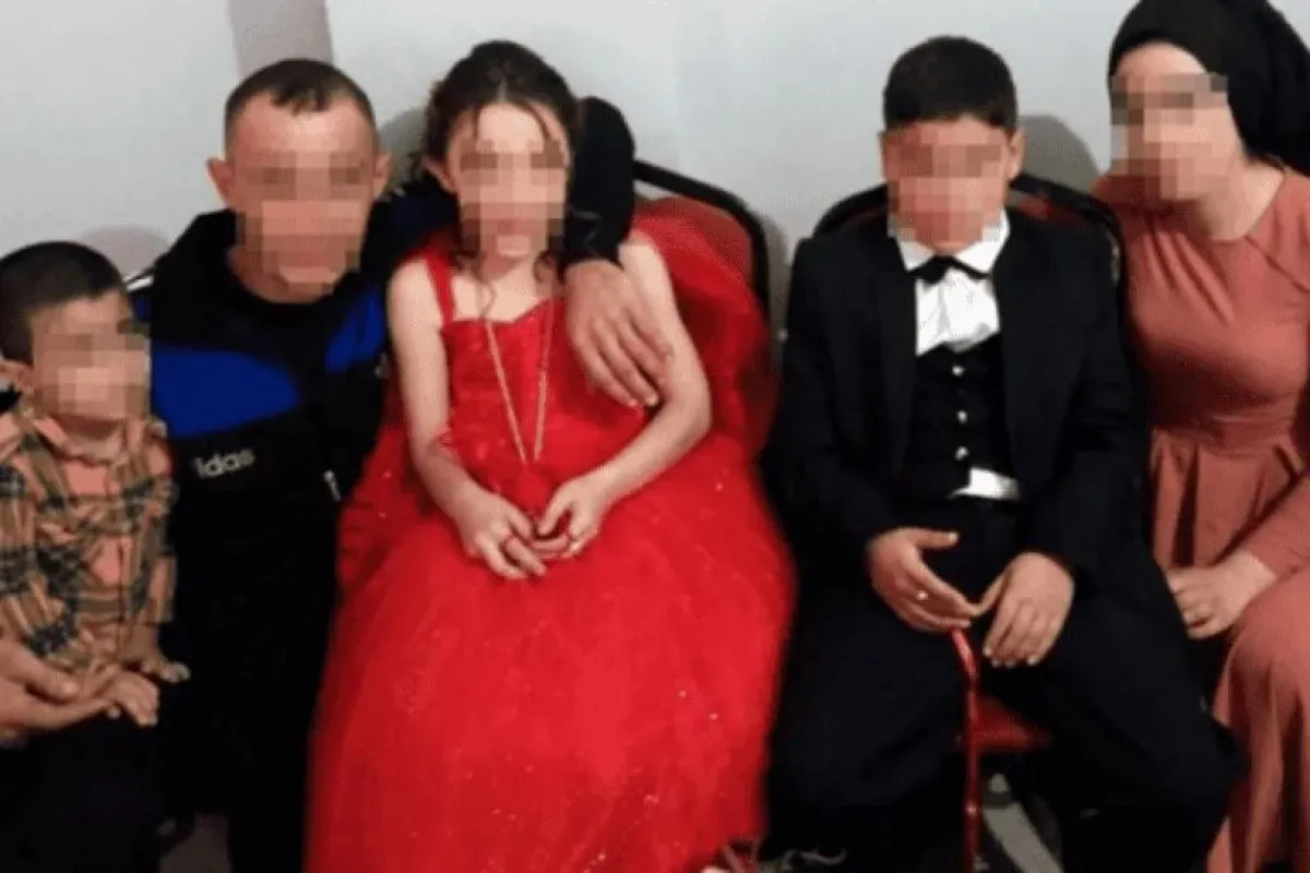 8 ve 9 yaşındaki çocukları nişanladılar