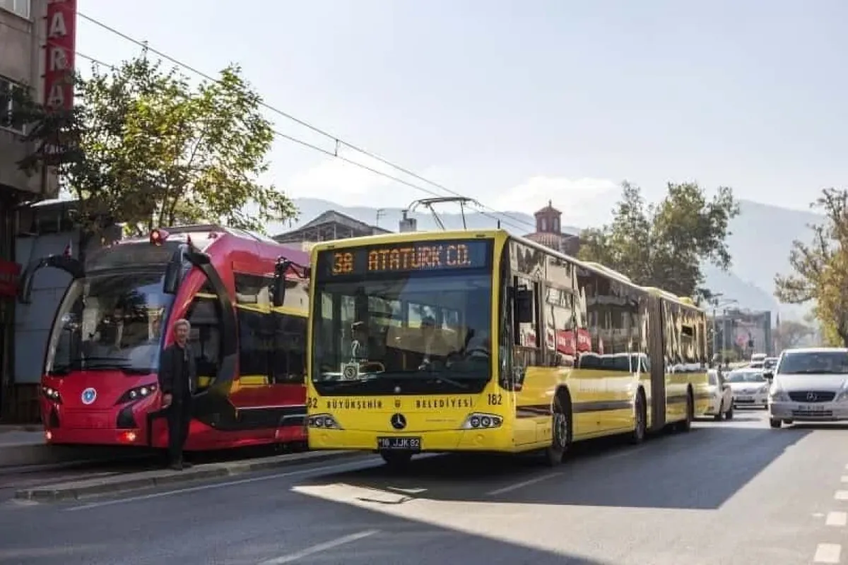 Bursada Cumhuriyet Bayramında ulaşım ücretsiz