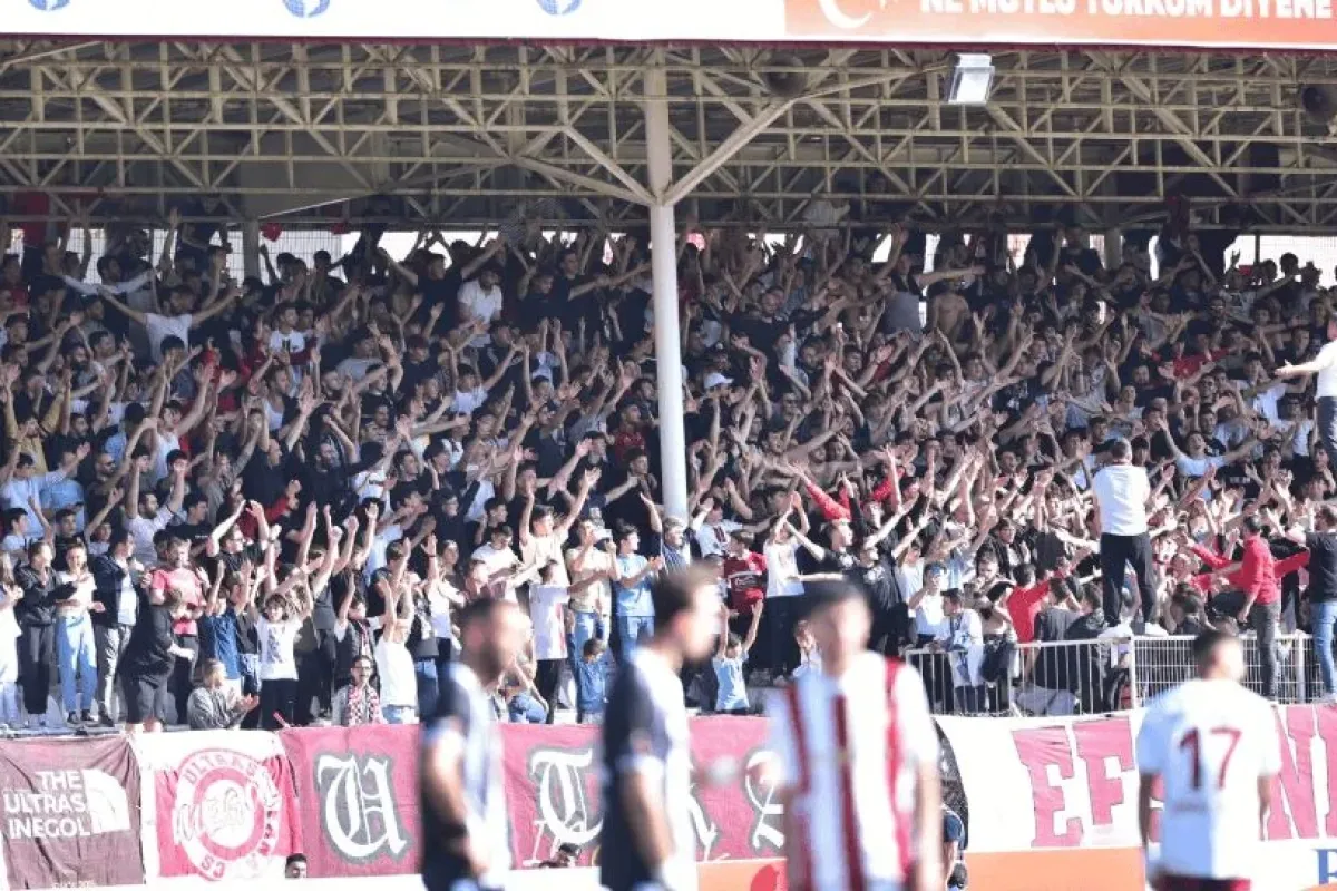 İnegölspor maçında Filistin bayrağı açılmasına izin verilmedi