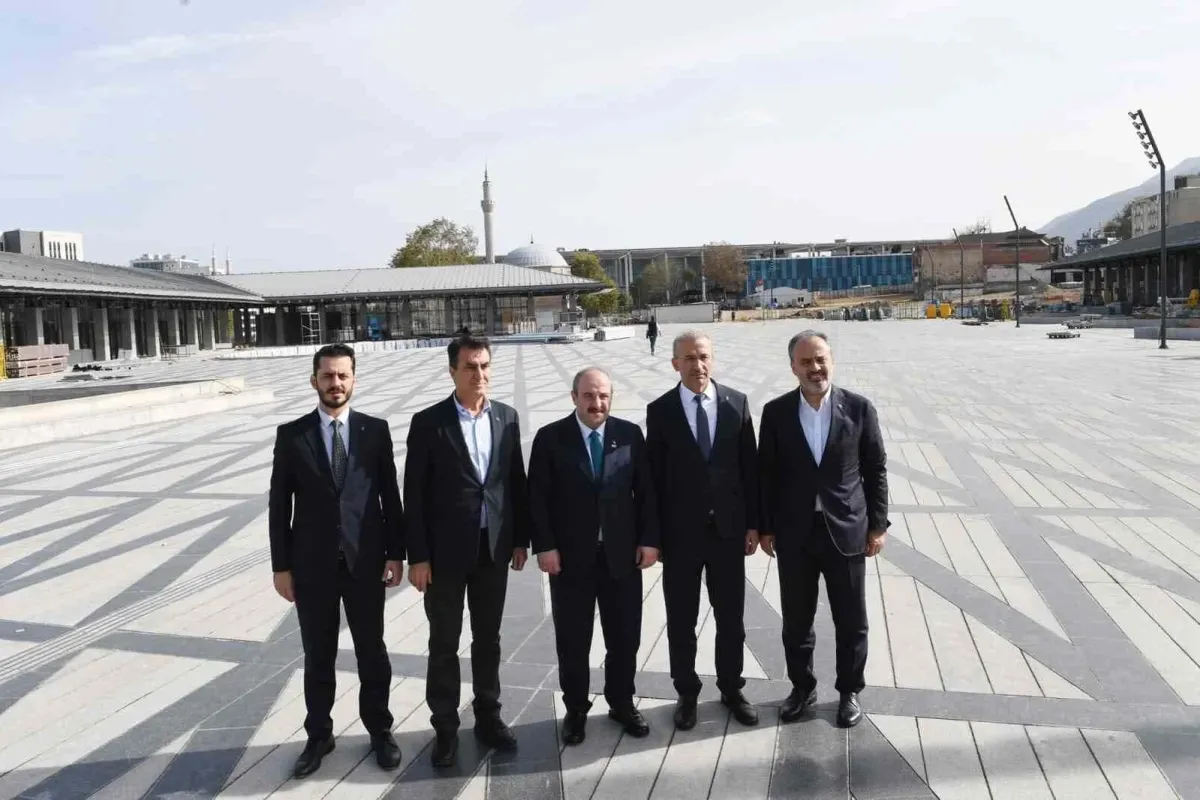 Varank, Osmangazi Meydanını inceledi