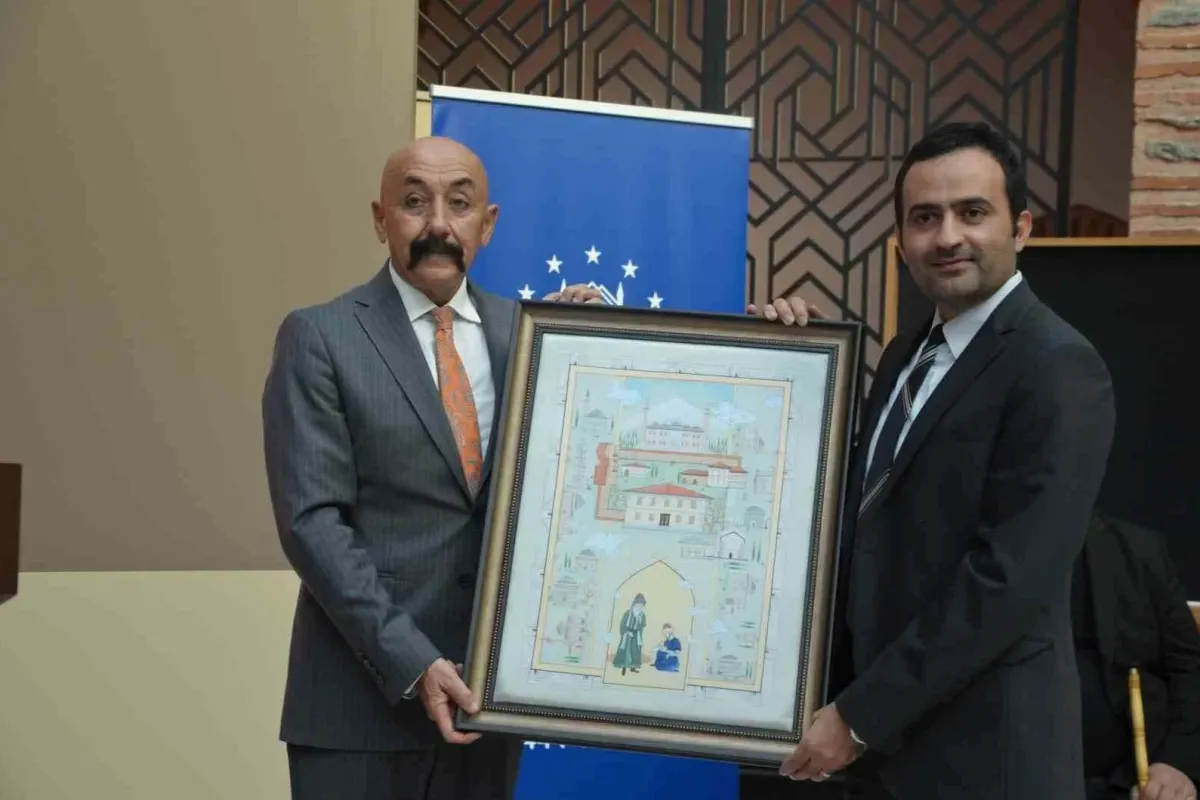 Sanatseverler Çeşm-i Cihan Ebru Sergisinde buluştu
