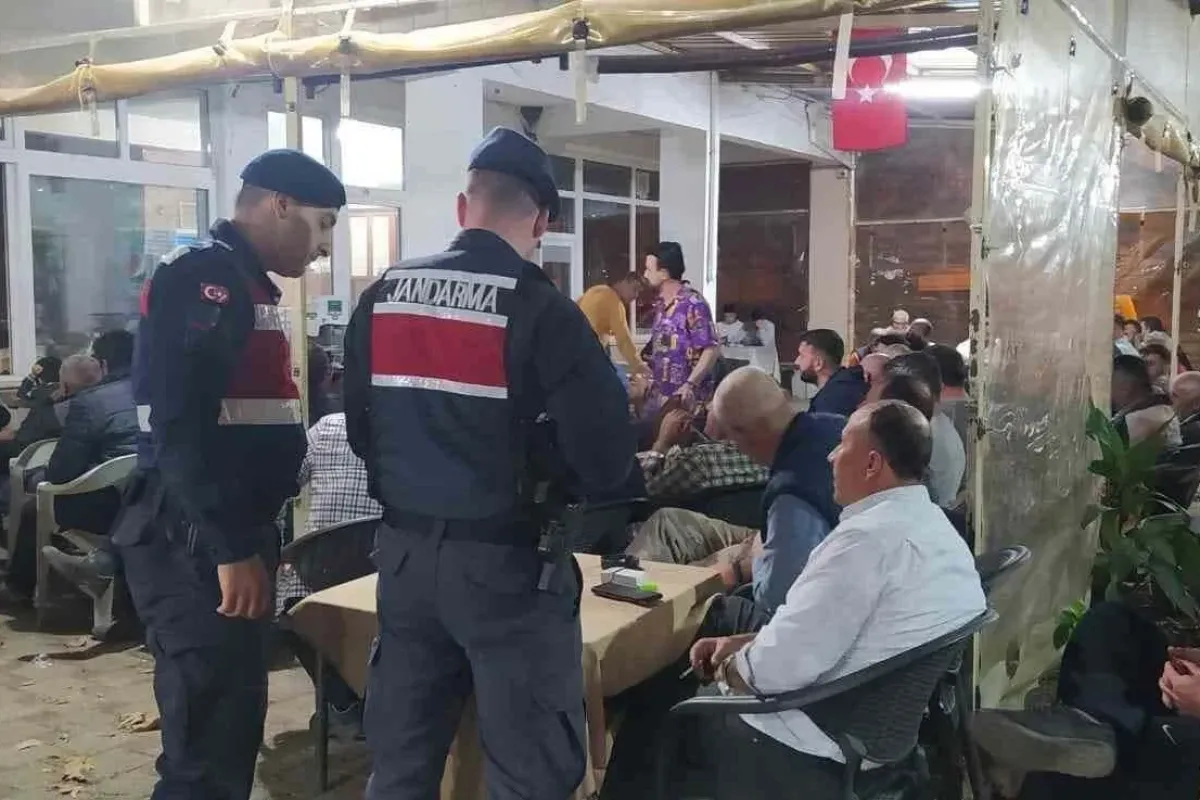 Jandarmadan yasa dışı bahis ve kumar uygulaması