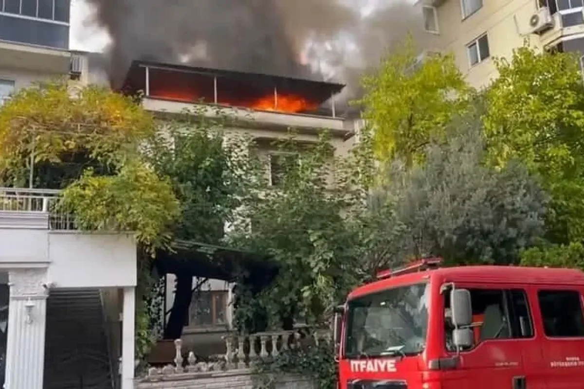 Bursada korkutan yangın