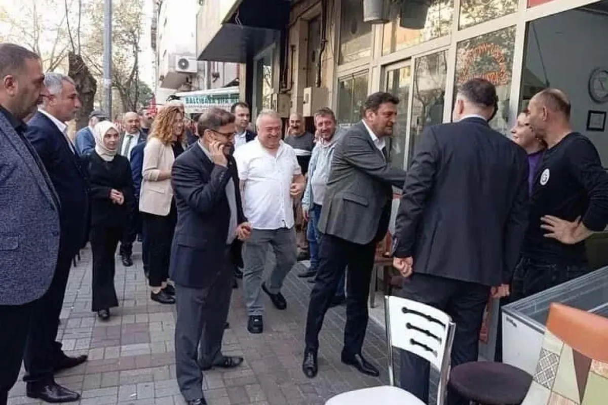 MHP İl Başkanı Muhammet Tekin esnafı ziyaret etti