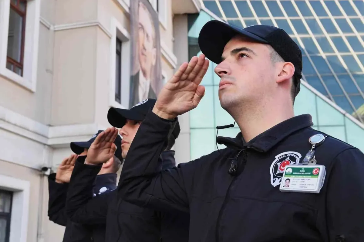 Osmangazi Belediyesi personeli Atayı andı
