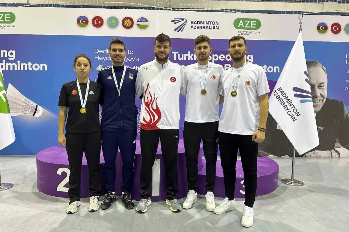 Badmintoncular Azerbaycandan 3 madalyayla döndü