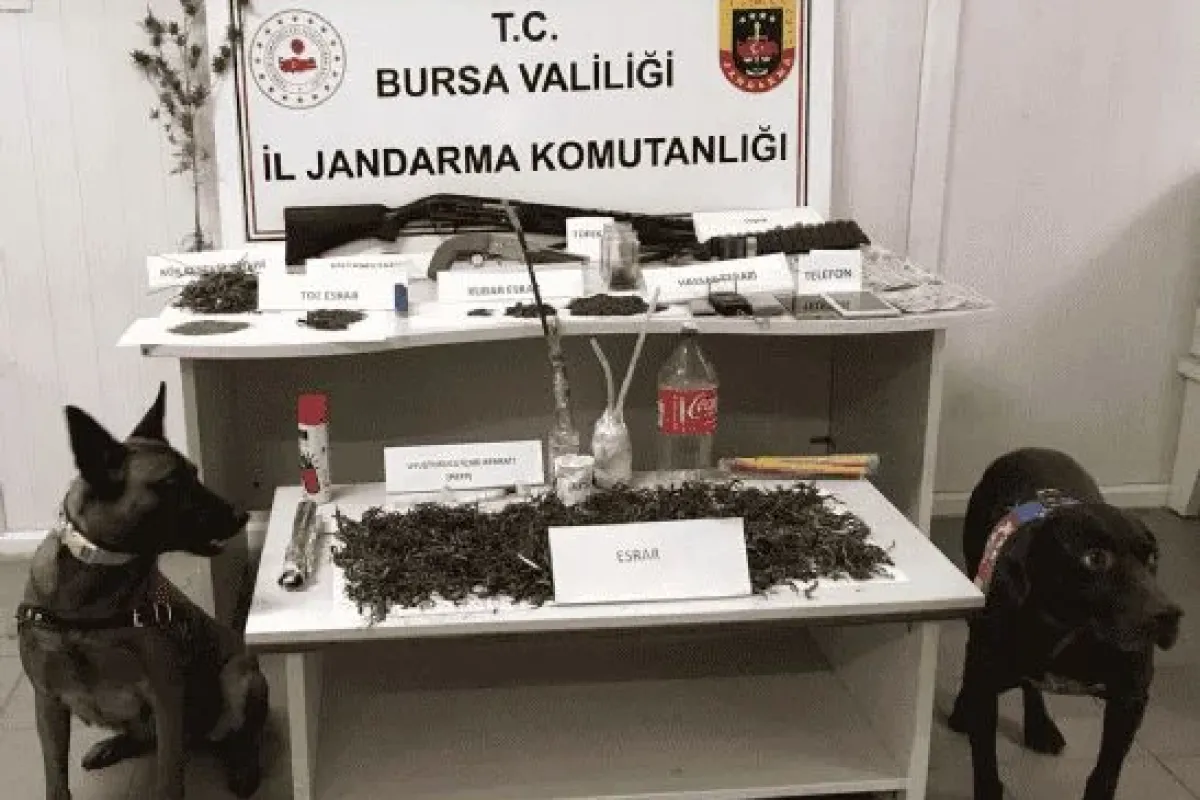 Jandarmadan zehir tacirine darbe