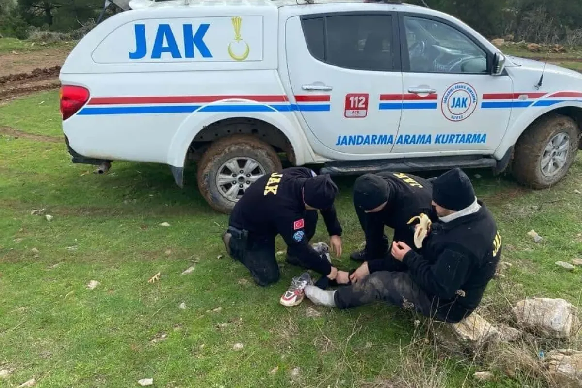 Ormanda kaybolan adamı JAK timleri buldu