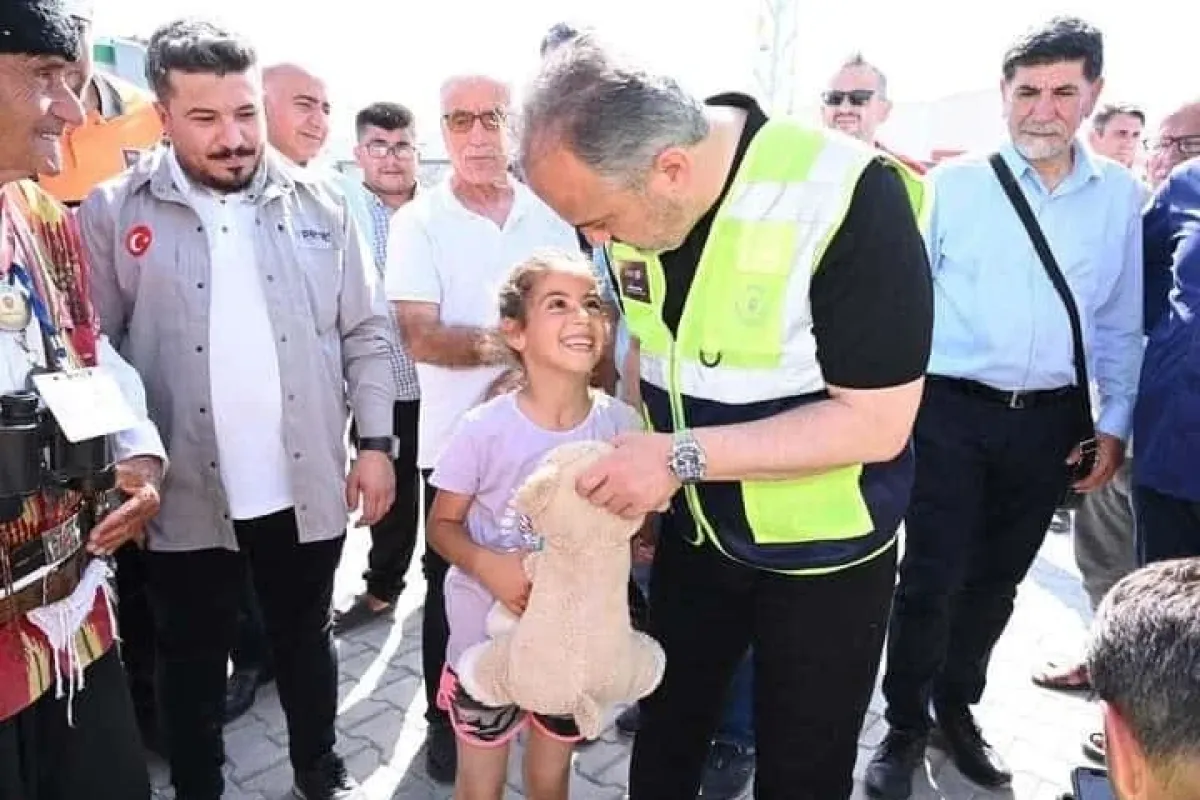 Alinur Başkanı unutmayan Melek: Seni çok özledim Bursaya gelmek istiyorum