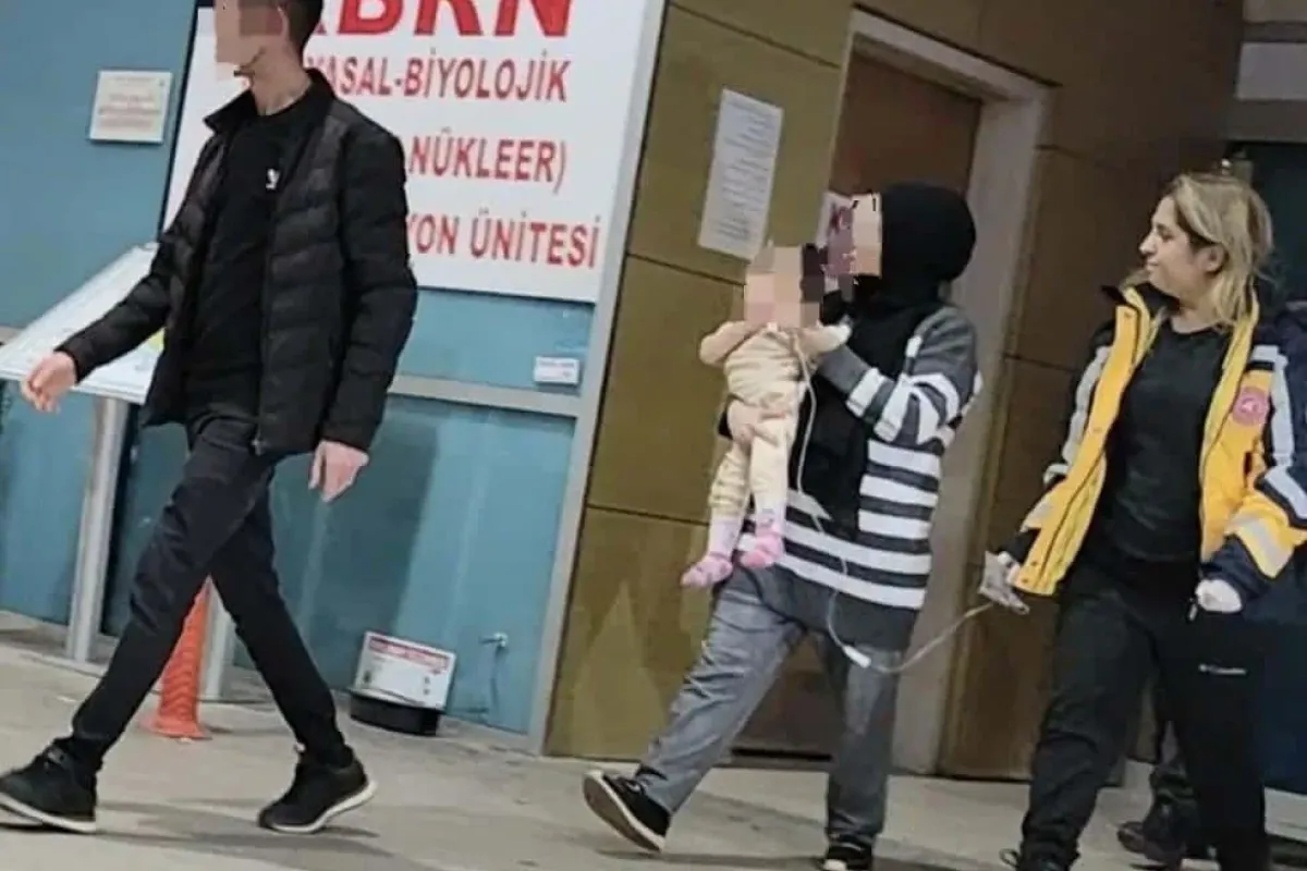 1 Yaşındaki Çocuk Temizlik Sıvısı İçti, Bursa'ya sevk edildi