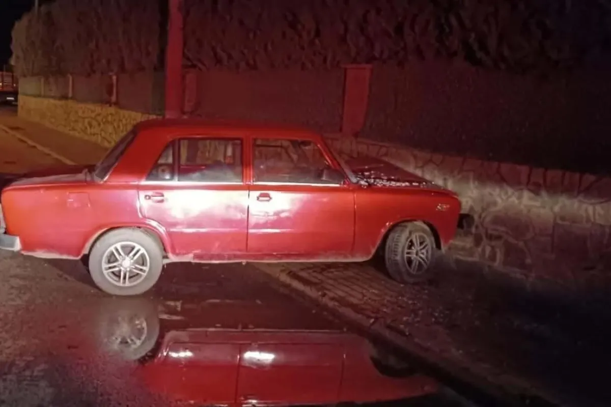 Kaza yapan alkollü sürücü, olay yerinden 1 buçuk kilometre ileride bulundu