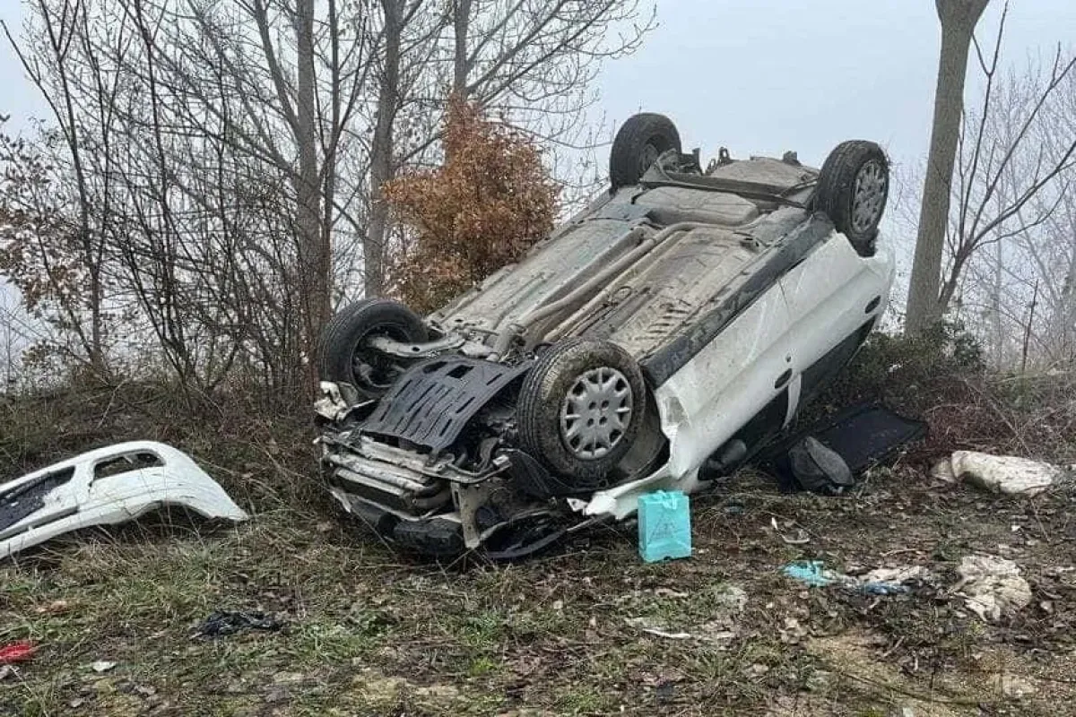 İnegölde sisle gelen kaza