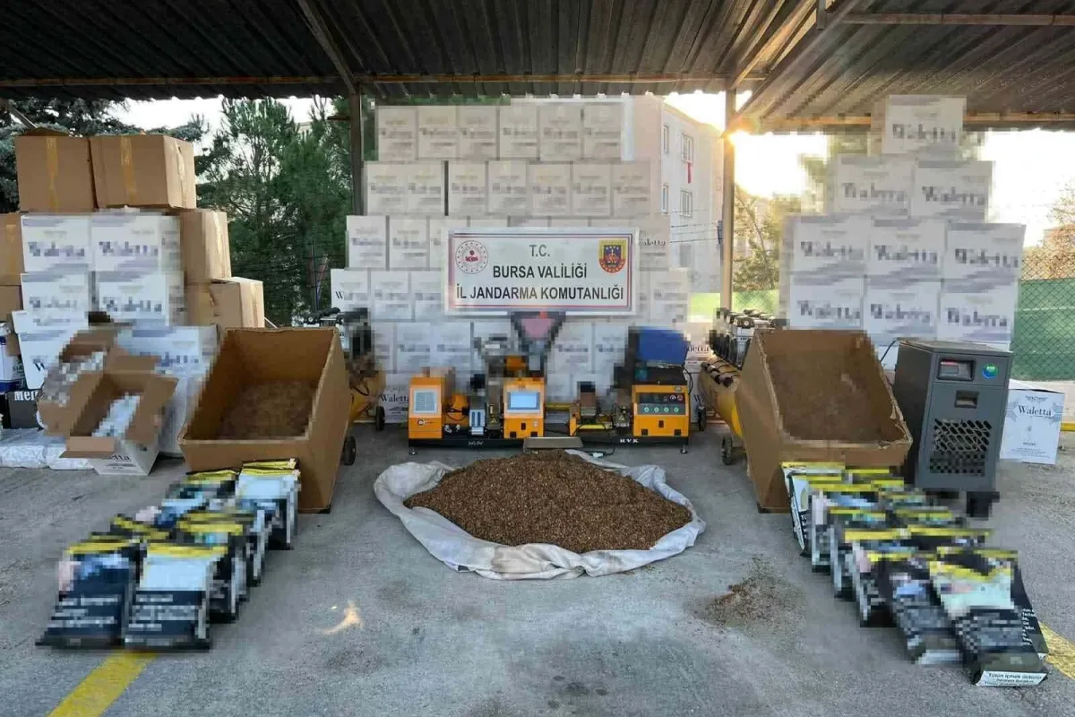 Bursadan jandarmadan kaçakçılara geçit yok