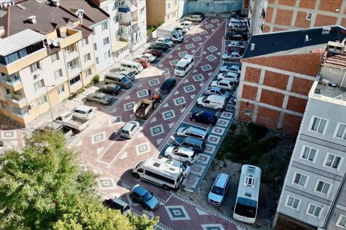İnegölde 131 noktada 4750 araçlık otopark hizmete girdi