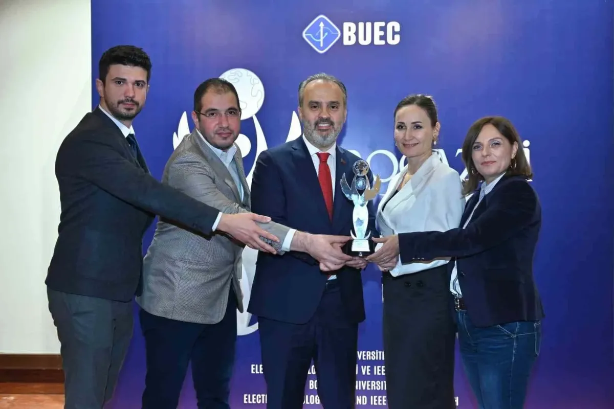 Yılın Çevreci Yerel Yönetimi ödülü Bursaya geldi