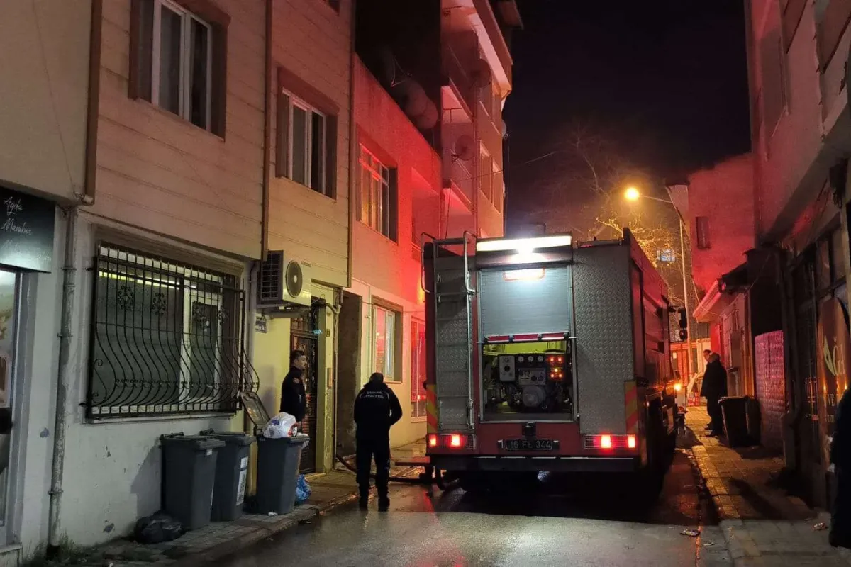 Sinanbey Mahallesi'nde yangın