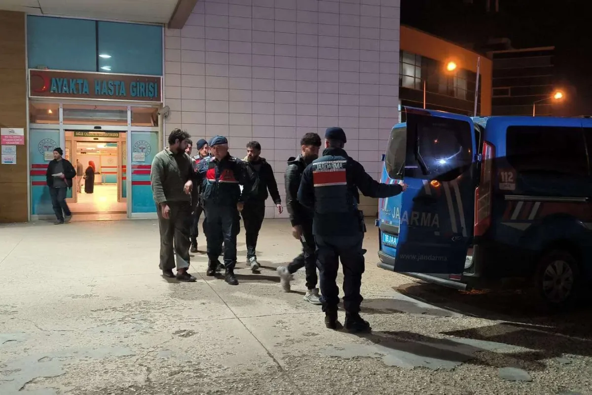 İnegöl'de 7 düzensiz göçmen yakalandı