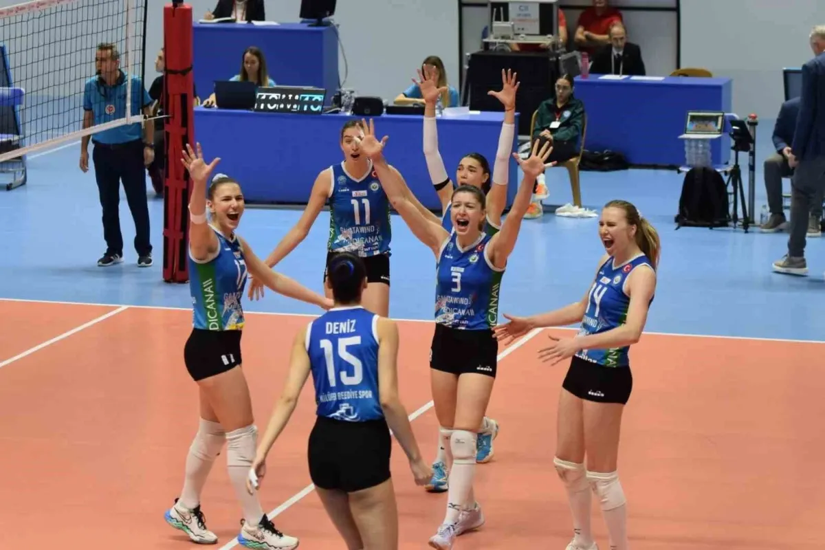 Nilüferin sultanları set vermeden kazandı