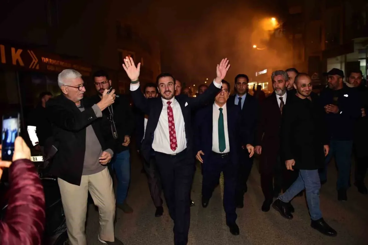Yeniden Refah Partisi Kestel Belediye Başkan Adayı Önder Tanıra coşkulu karşılama