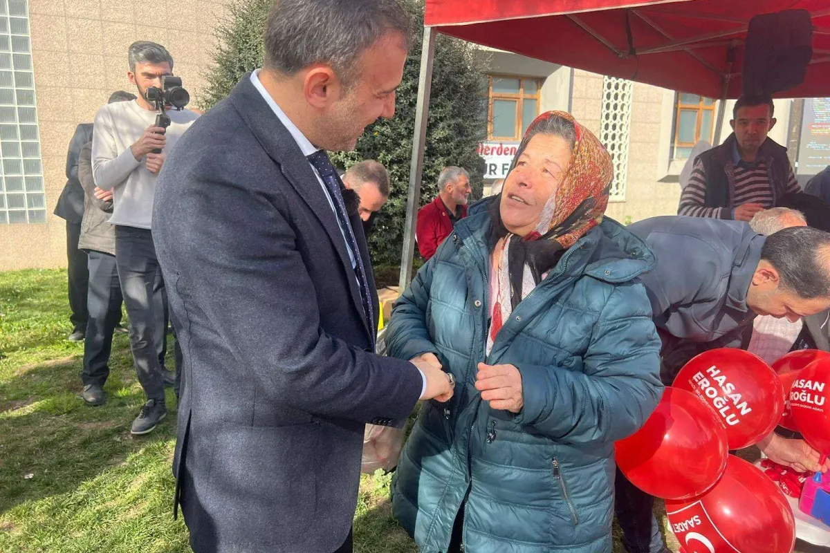 Eroğlu Sahaya İndi