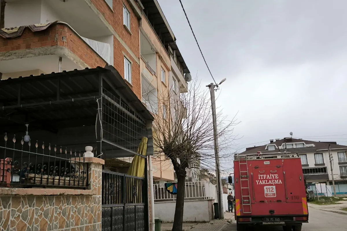 Mesudiye Mahallesi'nde Baca Yangını