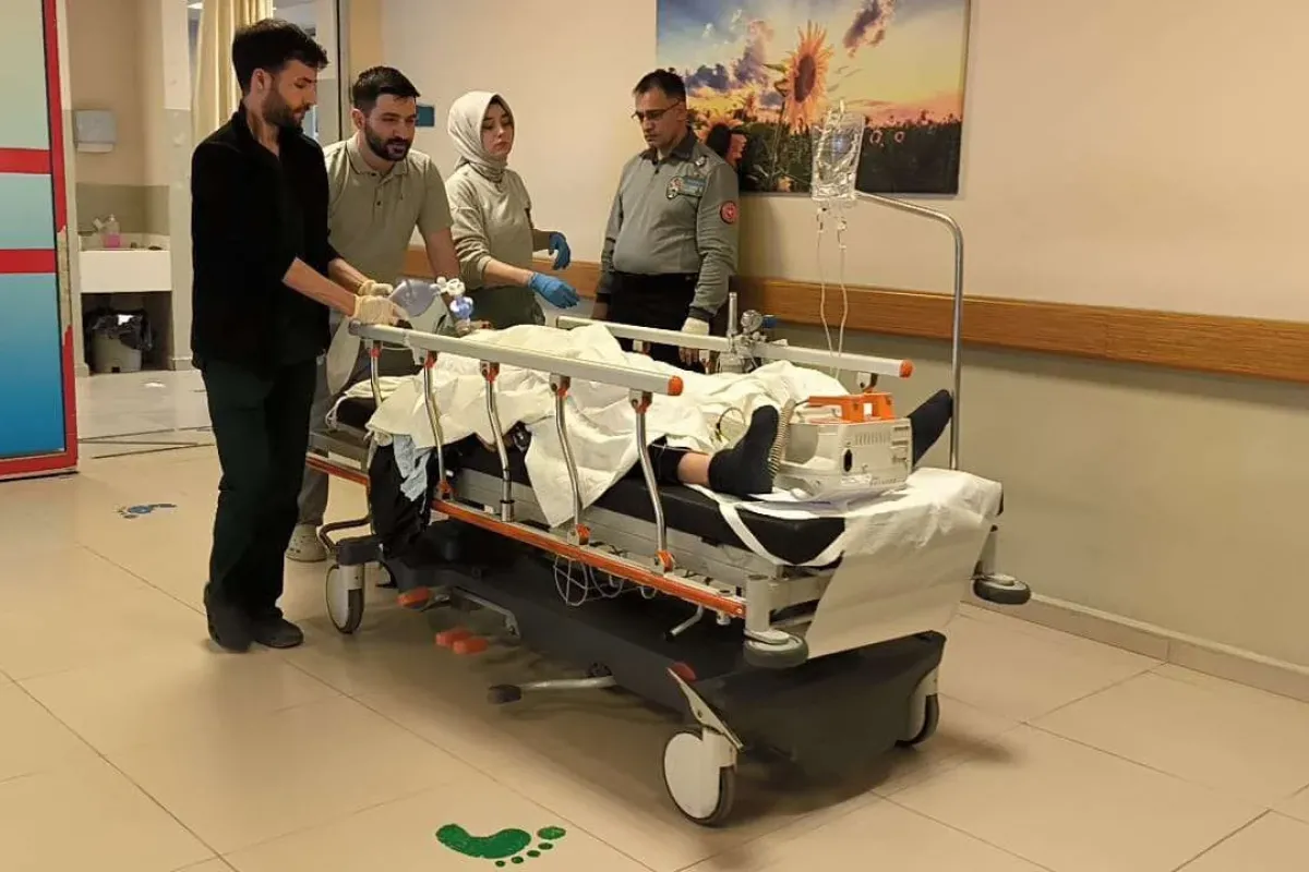 Yapılan müdehale sonrası hayata döndürüldü