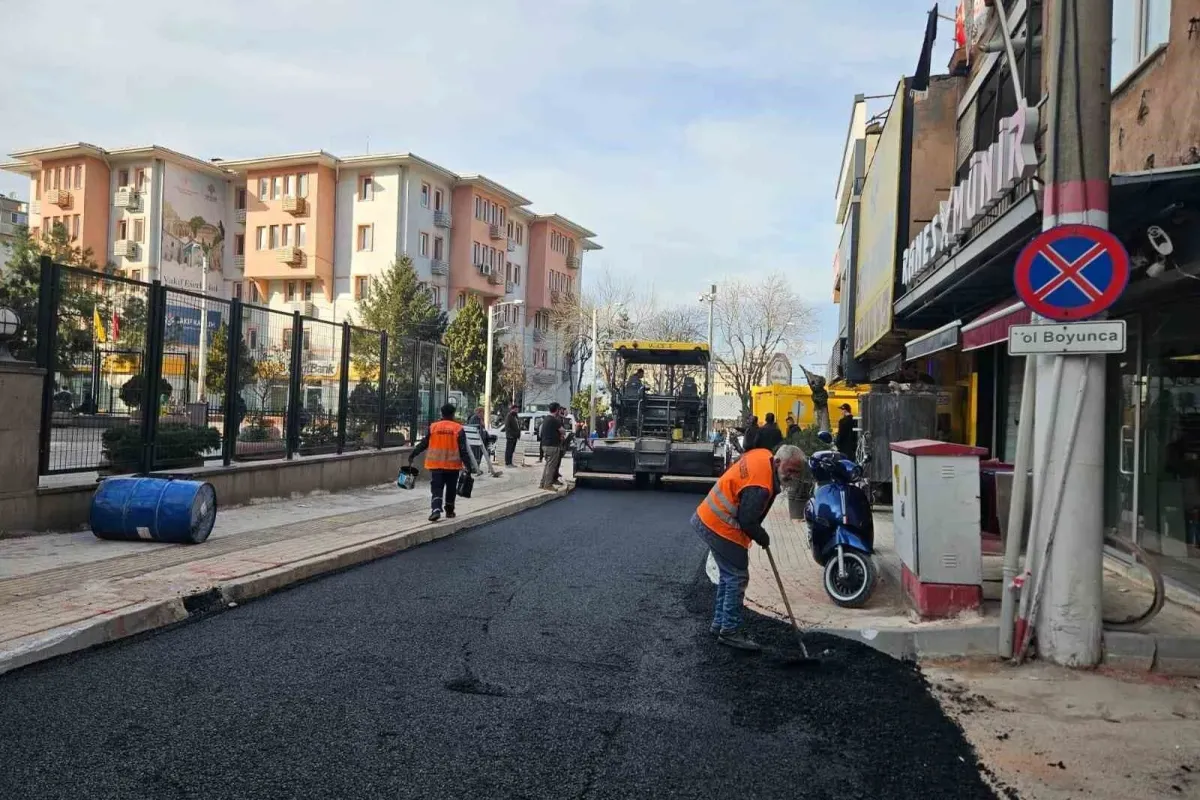 Osmangazide asfalt mesaisi hız kesmiyor