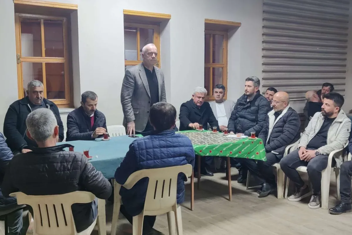 AK Parti ilçe teşkilatı köylerde seçim çalışmasına başladı