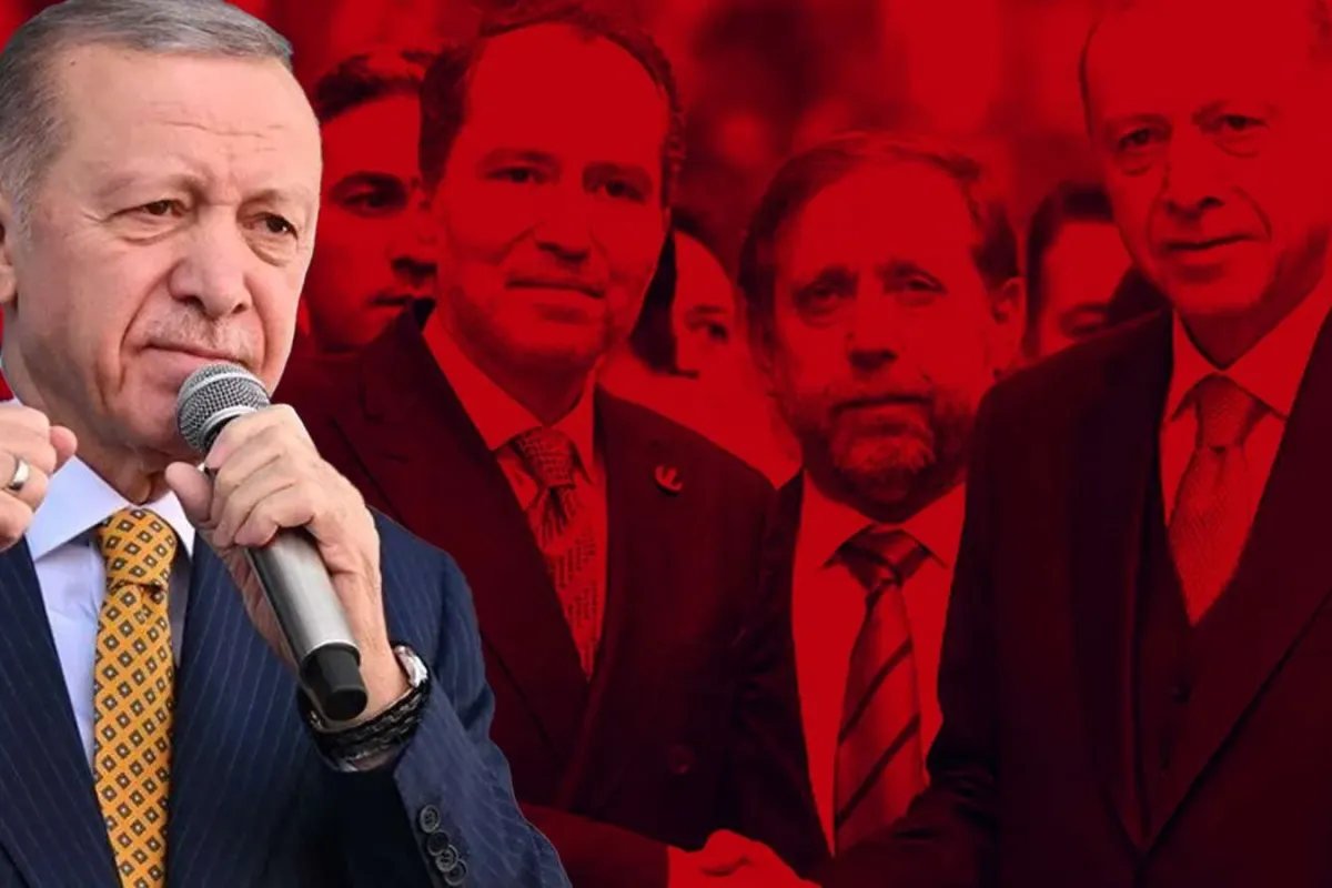 Erdoğan; Yeniden Refah Partisi CHP'ye su taşıyor