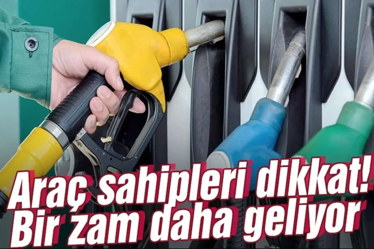 Akaryakıta bir zam haberi daha geldi!