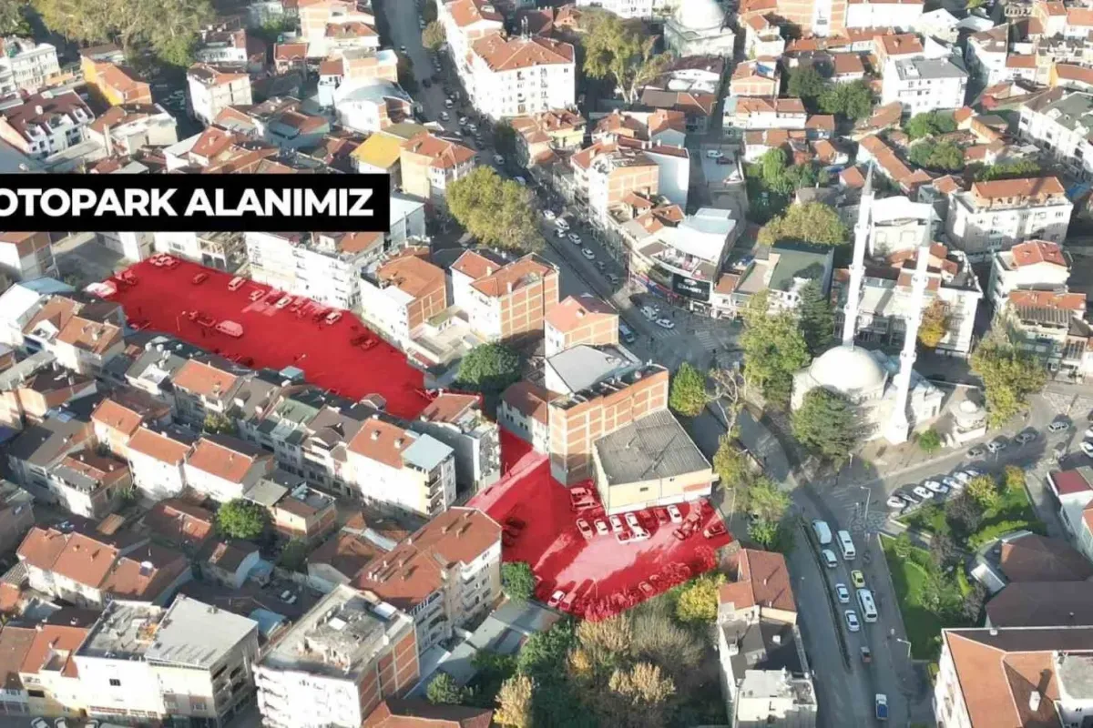 İnegölde 10 bin araçlık otopark üretilecek