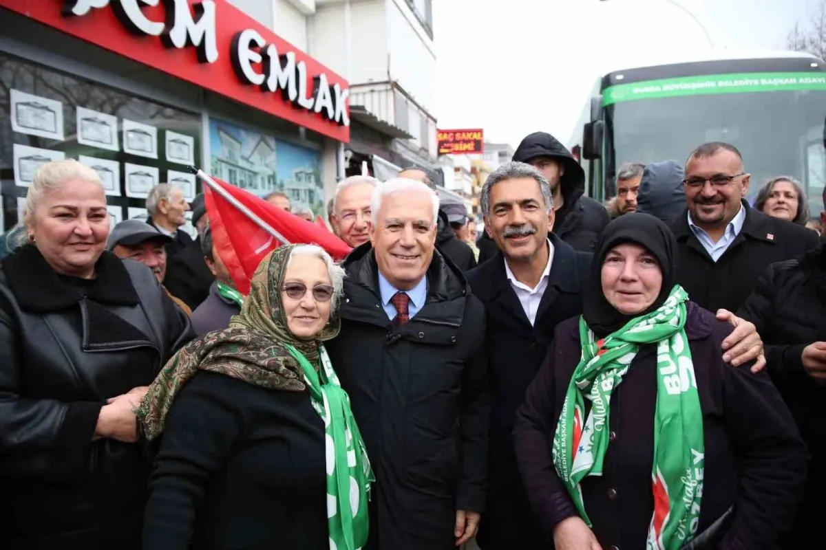 Bozbey Gemlikten seslendi: Bursayı gerçek bir deniz kenti yapacağız