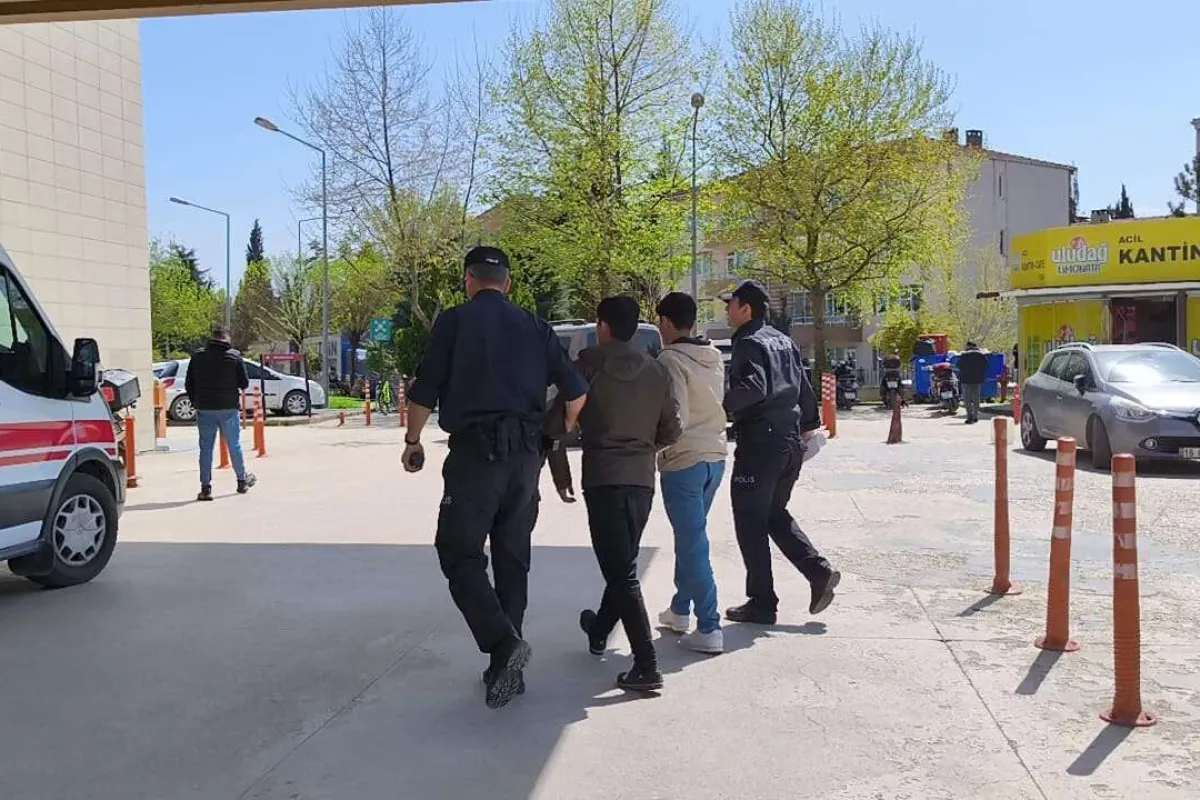 İnegöle girerken yakalandılar