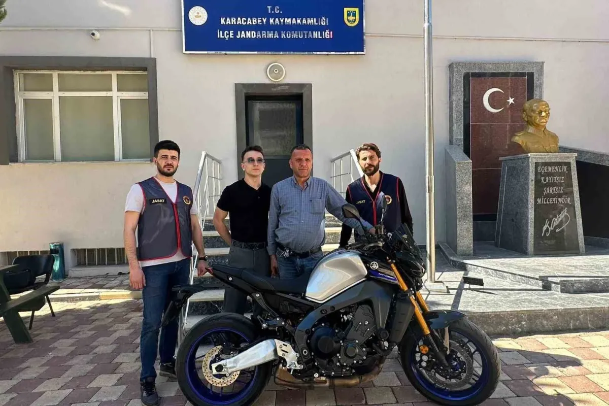 Çalıntı motosiklet ile başka bir motosiklet çalan hırsız yakalandı