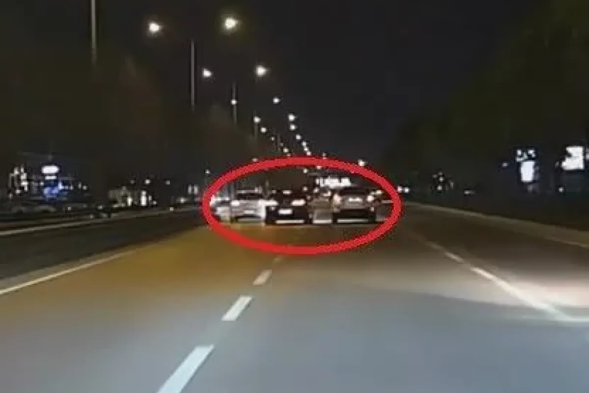 Bursada makas atan otomobil kazaya sebep oluyordu