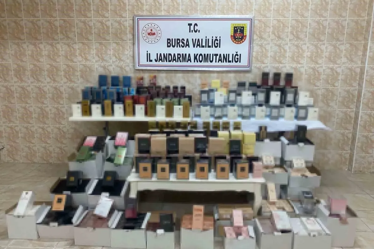 Bursada kaçakçılık operasyonu : Piyasa değeri 1 milyon 350 bin TL