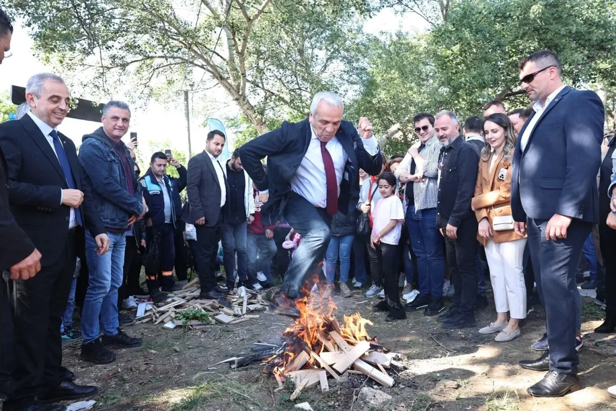 Nilüferde hıdırellez coşkusu