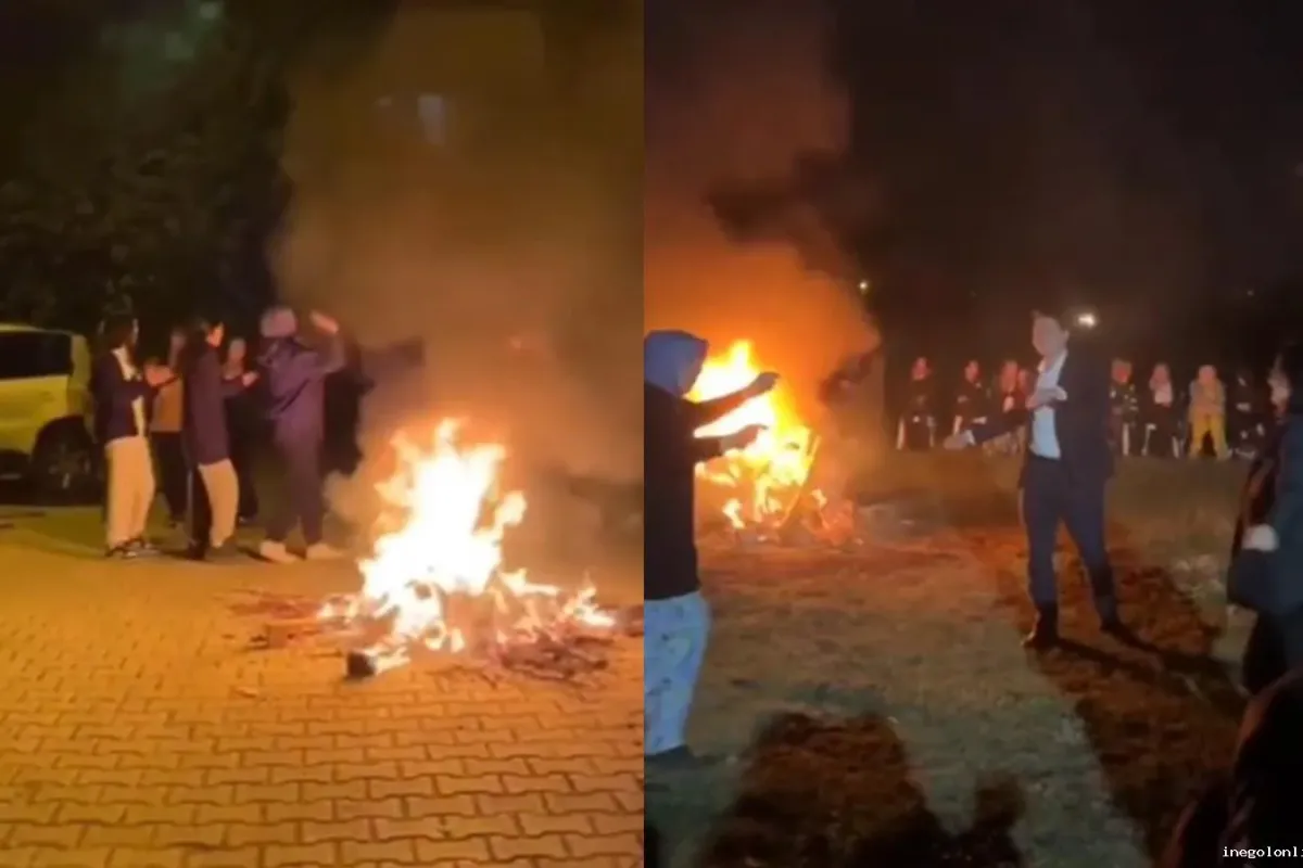 İnegölde hıdrellez coşkusu yaşandı