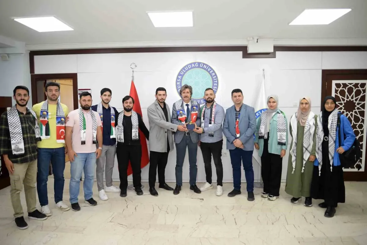 BUÜ Rektörlüğünden Filistin hassasiyeti