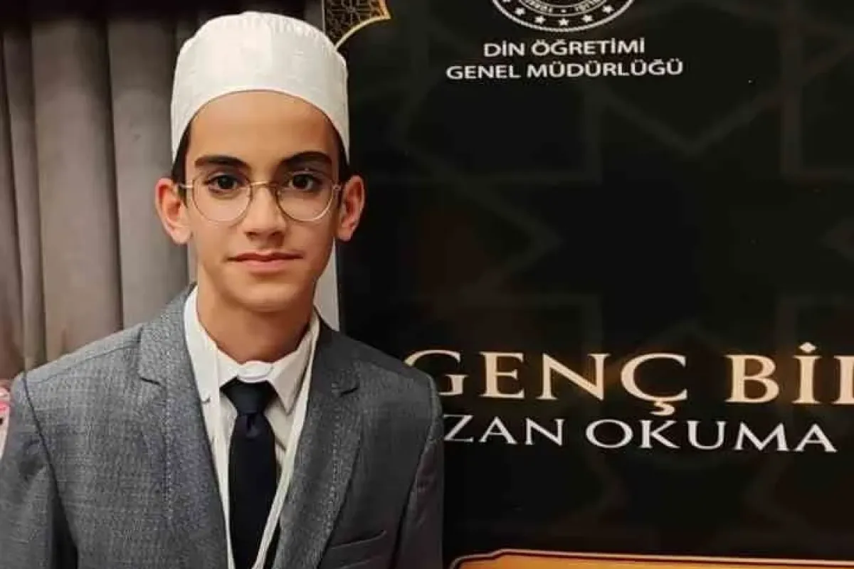 Ezanı Güzel Okuma Yarışmasının Türkiye birincisi Bursadan