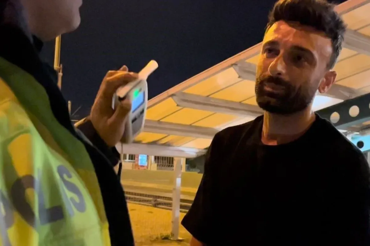 Böyle sabır sınavı görülmedi...Alkolmetreyi görünce dili tutuldu