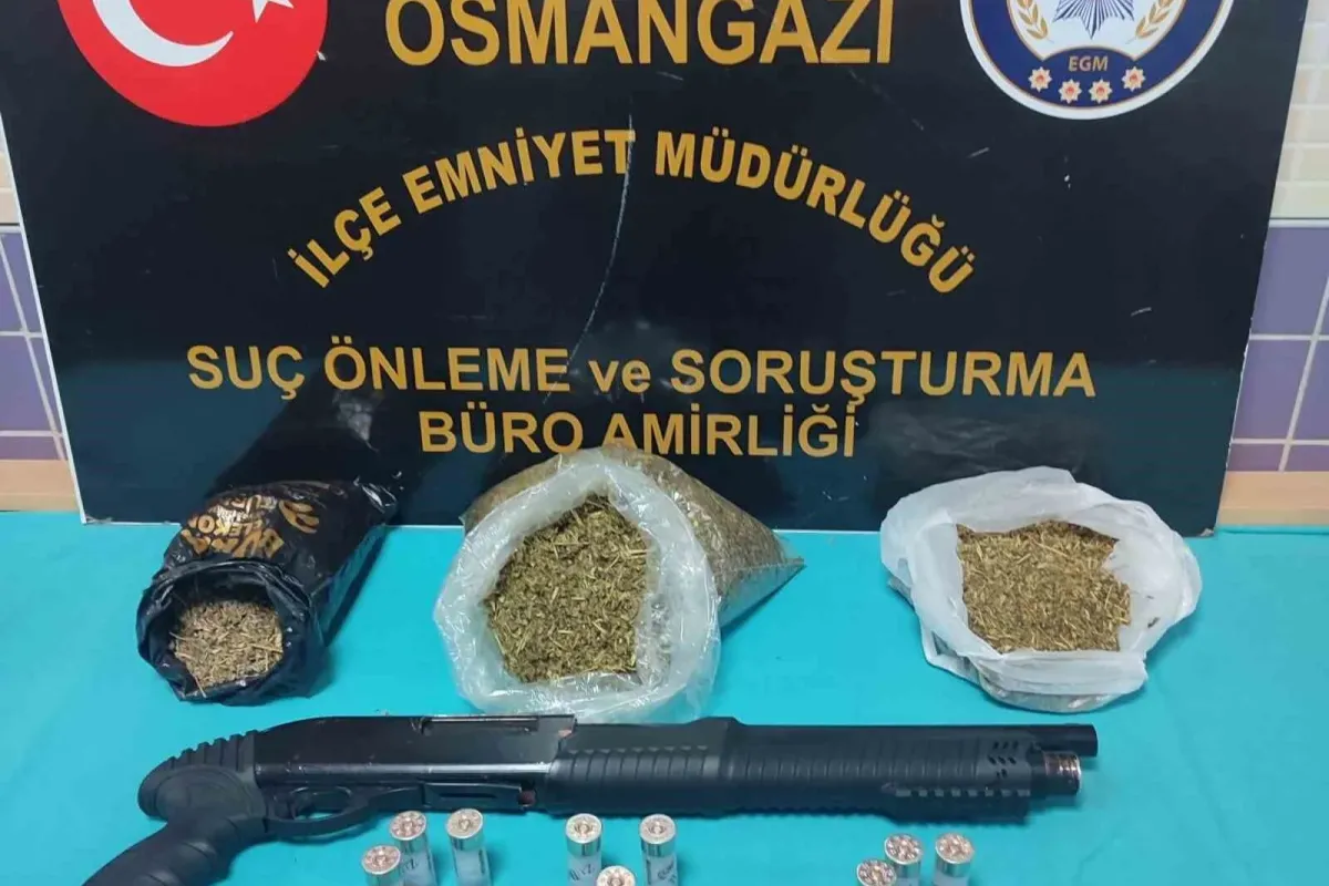 Bursada 1 kilo 437 gram bonzai yakalandı