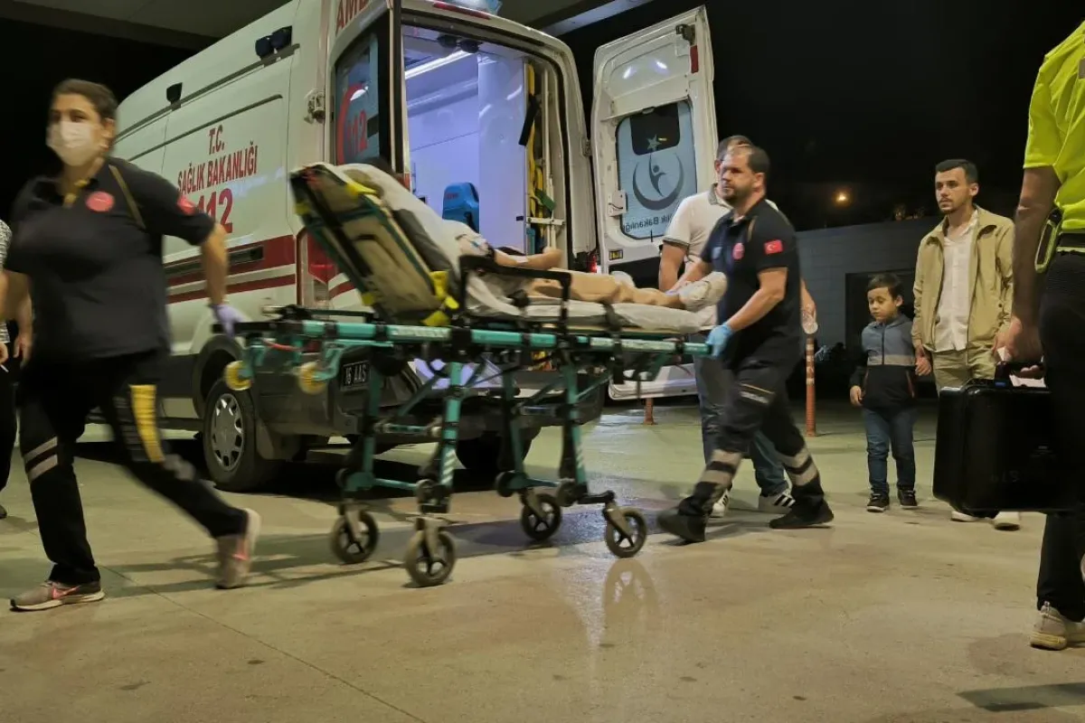 Çevre yolunda kaza 1 yaralı