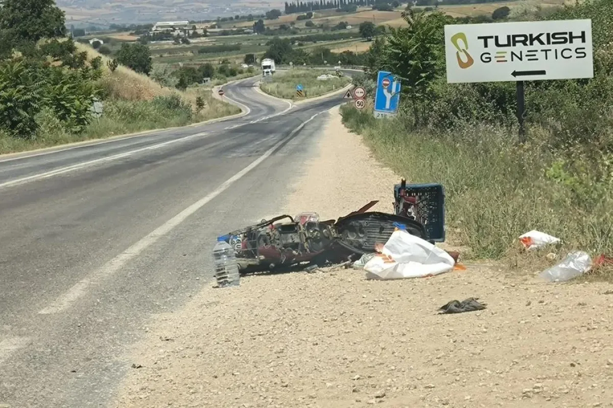 İnegölde feci kazada hayatını kaybetti!